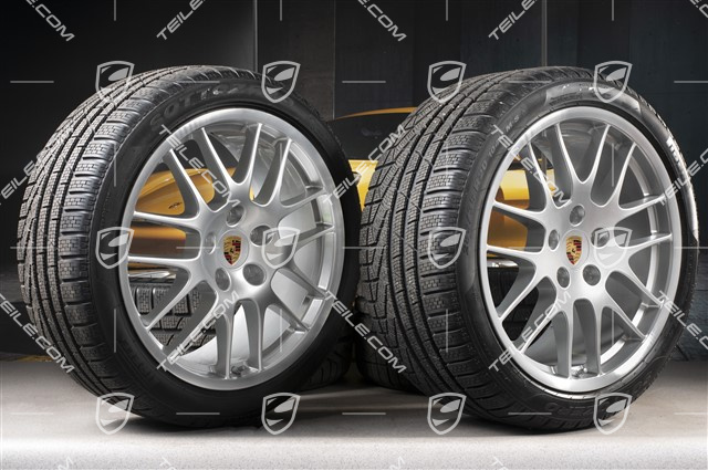 20-inch RS Spyder winter wheel set, wheels: 9,5J x 20 ET65 + 10,5J x 20 ET65 + Pirelli winter tyres 255/40 R20 + 285/35 R20 + TPM sensors