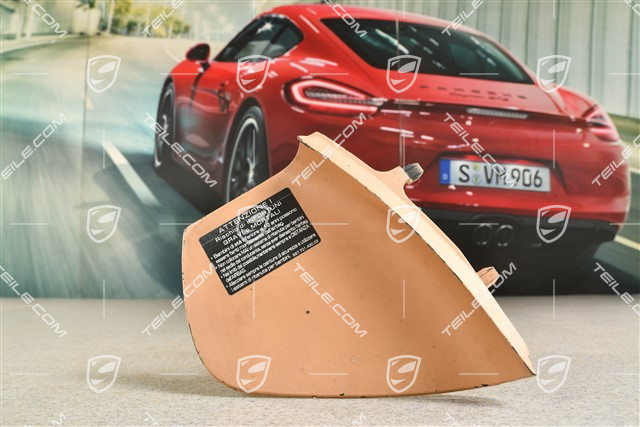 Dashboard trim lower part side cover, Sand Beige, R