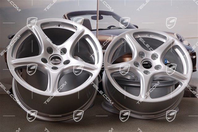 19-inch Carrera Classic wheel set, 8J x 19 ET57 + 11J x 19 ET51