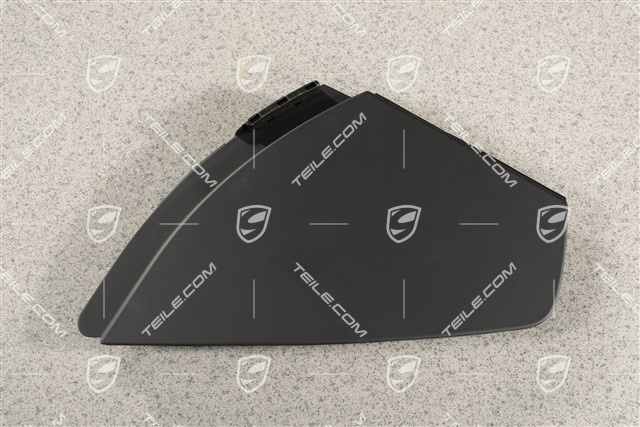 Dashboard trim lower part side cover, Black, L