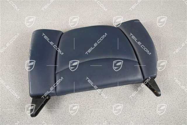 Notsitzrückenlehne / Rücksitz / Rückenlehne, Leder, Nachtblau, Coupe / Targa, L