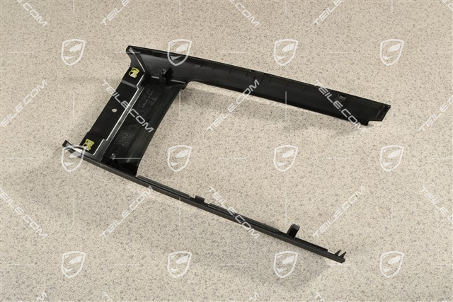 Cover / Console centre, Shifter Trim / panel, manual, Black
