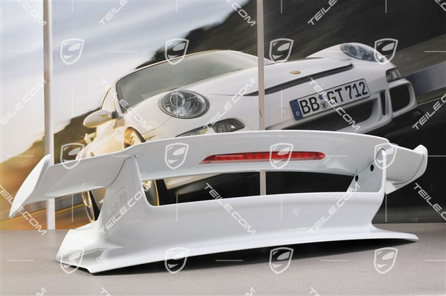 GT3 spoiler cover / bonnet with rear wing, complete