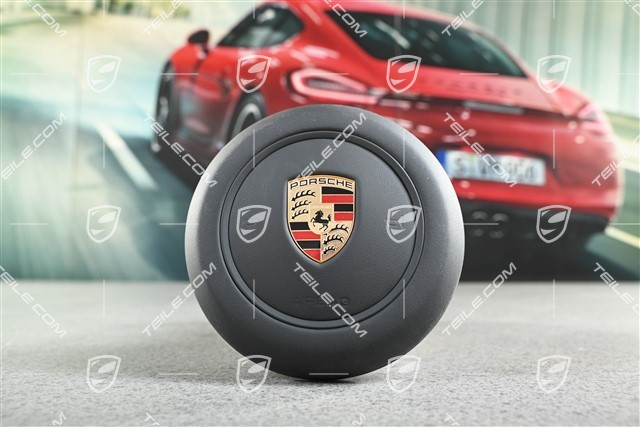 Poduszka bezpieczeństwa / Airbag, kierownicy, czarna obwódka