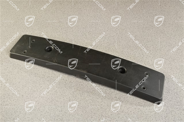 Front bumper licence plate support / holder