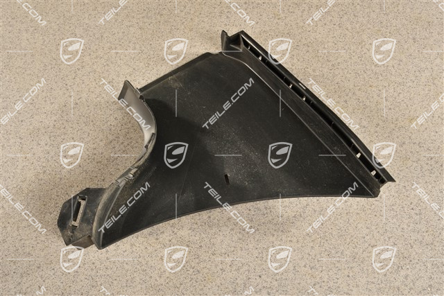 Air guide / duct, black matte, Sport Design Package, L