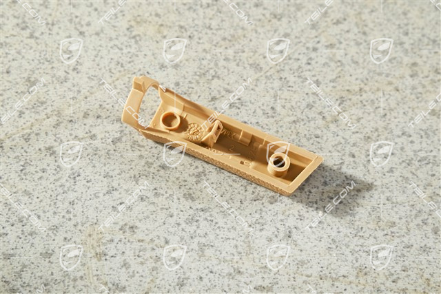 Abdeckung, Sitzschienen Versteller für Vordersitz, Sandbeige, L