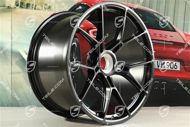 21" Felga GT3, 12J x 21 ET45, czarny satynowy półmat