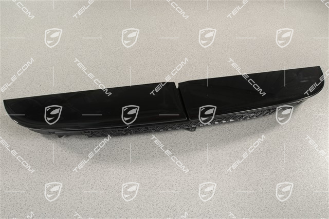 Turbo/Turbo S/GTS rear spoiler, upper part, black, (incomplete)