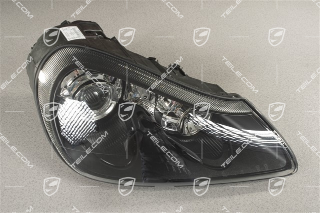 Xenon Scheinwerfer, schwarz, Facelift, ohne Steuergerät und Xenonbirne, R