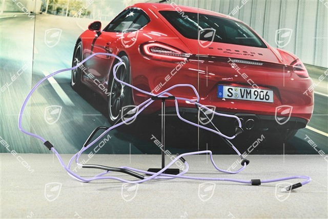 Pressure line Air suspension, Front, Violet, L Pressure line Air suspension, Front, Violet, L
