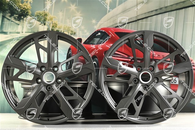 21" Felgensatz Cross Turismo Design, 9,5J x 21 ET60 + 11,5J x 21 ET66, in Turbonit