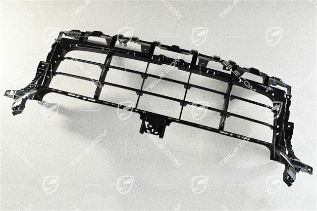 Front bumper Grille centre / middle, Sport Design, Glossy black