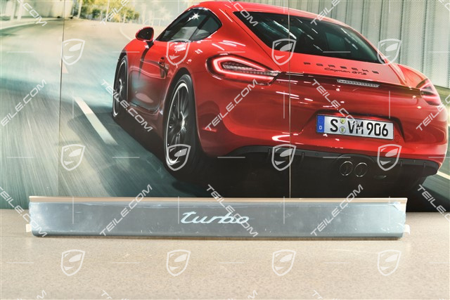 Einstiegleiste mit Beleuchtung, Edelstahl, Turbo, (1 Stück)
