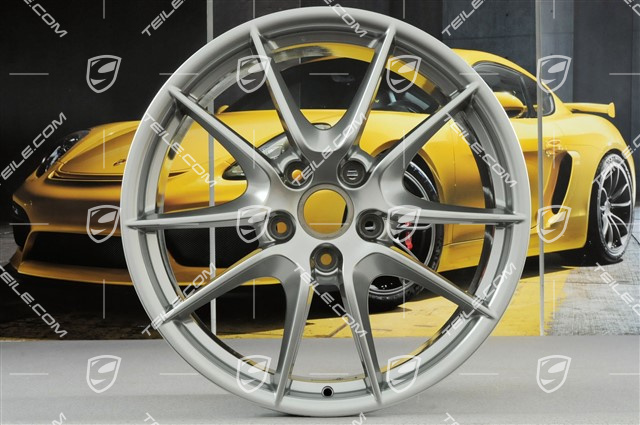 20" Felge Carrera S III, 8,5J x 20 ET51, Brilliantchromlack