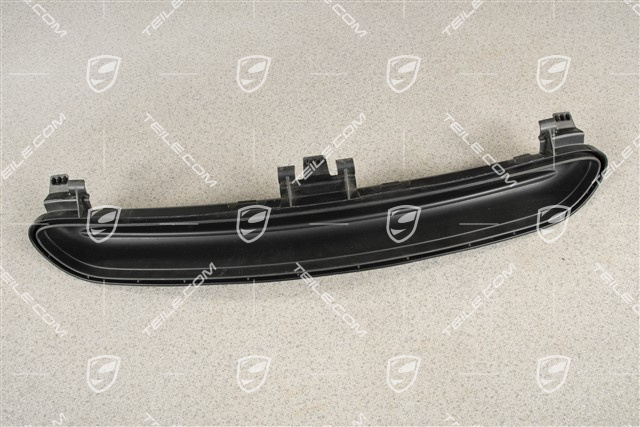 Front bumper Air guide inlet / duct / cover centre, Satin black