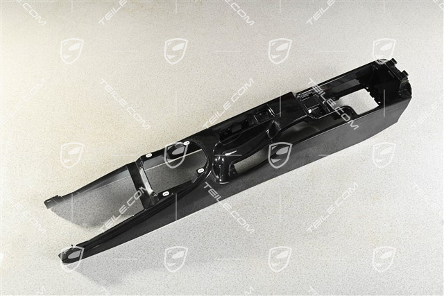 Centre console, painted, Black