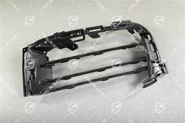 Front bumper, side ventilation grille, Black matte, Sport Design Package, L