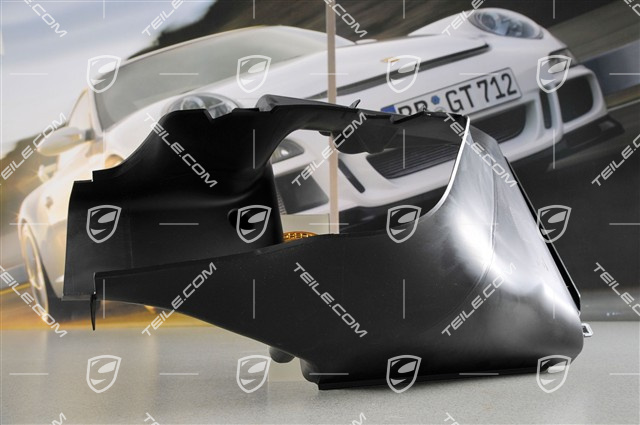 Air duct, front, Facelift 09-, Superheissland, L Air duct, front, Facelift 09-, Superheissland, L