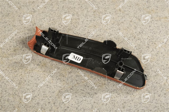 Abdeckung, Handbremshebel, Leder, Terrakotta