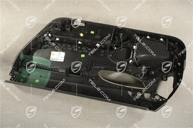 Türverkleidung ohne Zierleiste, Kunstleder, Schwarz, Klangpaket Bose, L