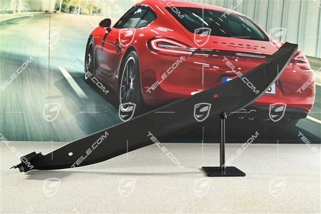 Front wing / fender, cover, Satin black, R