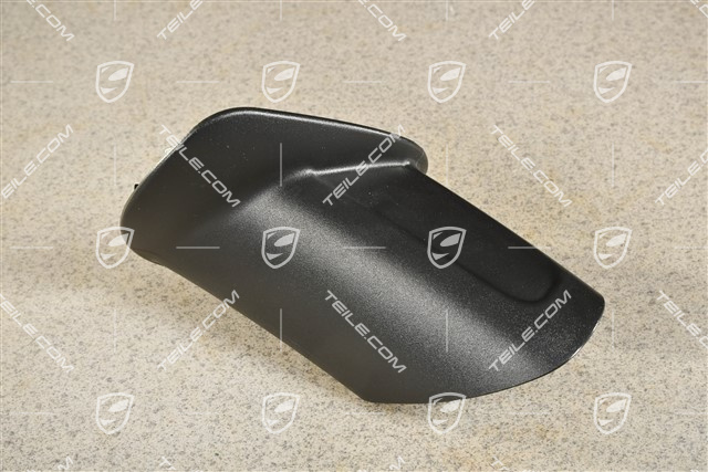 Aussenspiegel, Spiegelfuss, Abdeckkappe, Satinschwarz, RHD, R