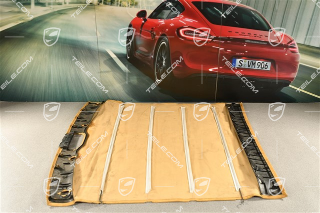 Dachverkleidung, coupé ohne Schiebedach, Alcantara, savannabeige