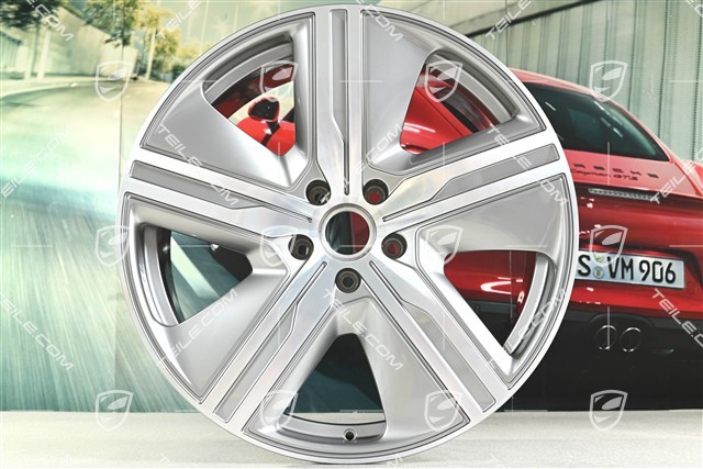 22-inch wheel rim Macan Exclusive Design, 9J x 22 ET29, left