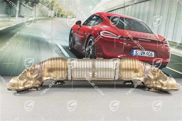 Main exhaust muffler GT3