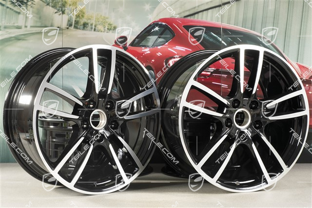 20" Cayenne Sport COUPE Design Felgensatz, 10,5J x 20 ET55 + 9J x 20 ET50, Exclusiv