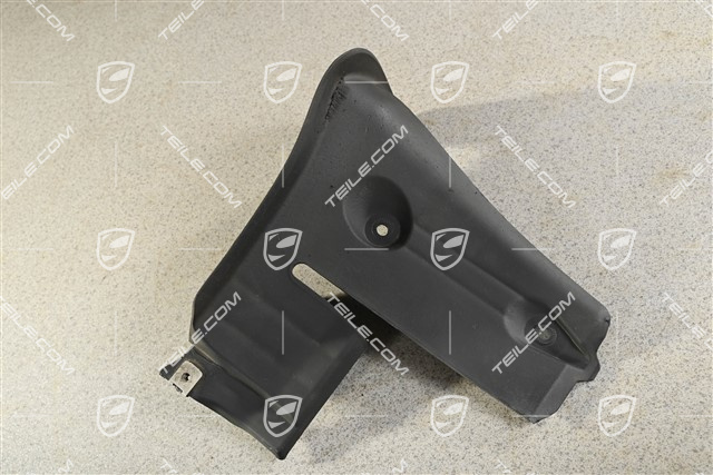 Radhausabdeckung / Blende, Hinten, schwarz, C2/C2S, R