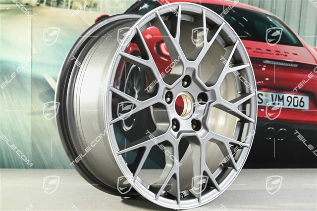 20" Felga RS Spyder, 8,5J x 20 ET50, srebrny dark silver