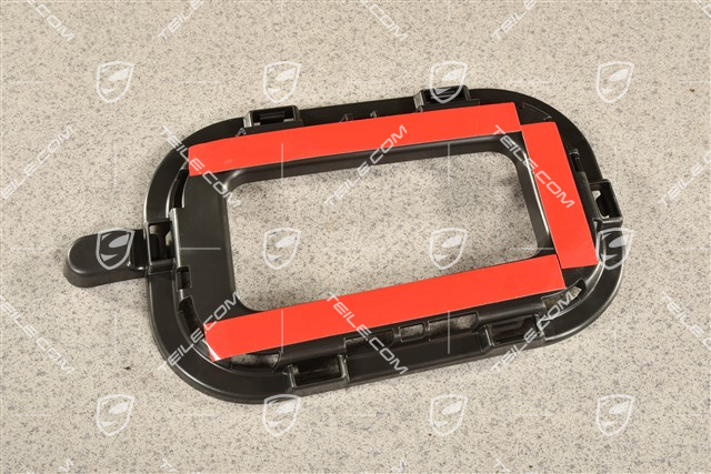 Rear bumper support rail / bracket, R
