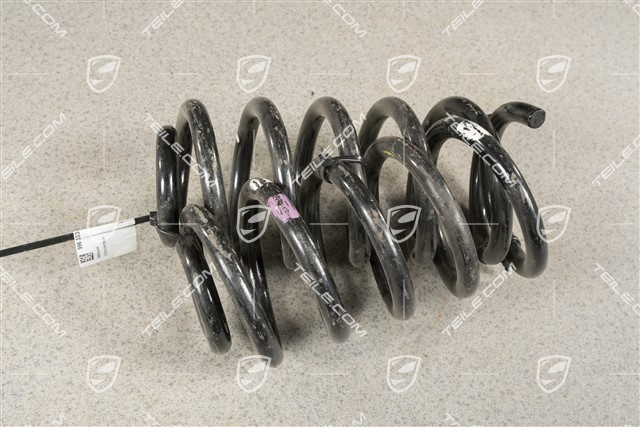 Schraubenfeder, HA, Coupe, Sportfahrwerk, KENN- Rotlila, cremeweiss