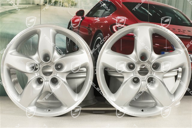 18-inch Cayenne Turbo wheel set