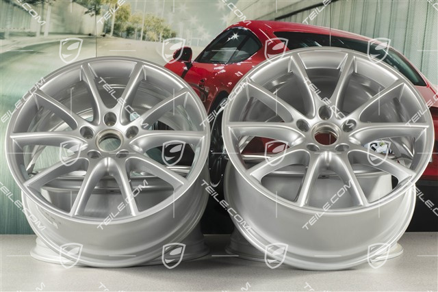 20-inch Cayenne COUPE Design wheel rim set, 10,5J x 20 ET55 + 9J x 20 ET50