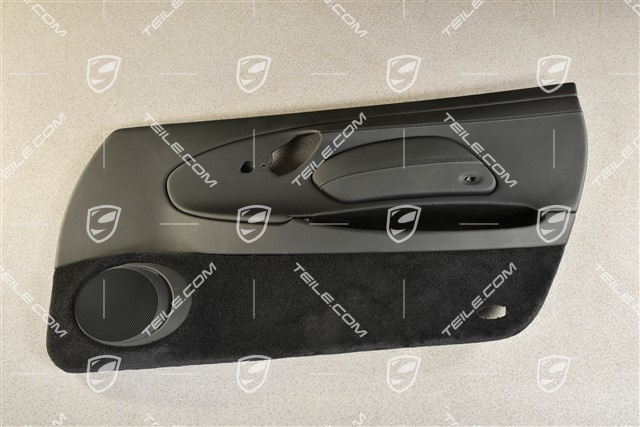 Türverkleidung mit Airbagblende, Klangpaket Bose, Leder, Schwarz, R