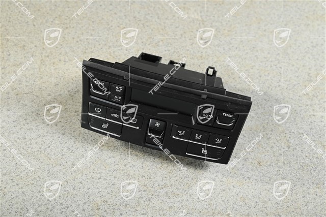 Air condition control panel, heated seats