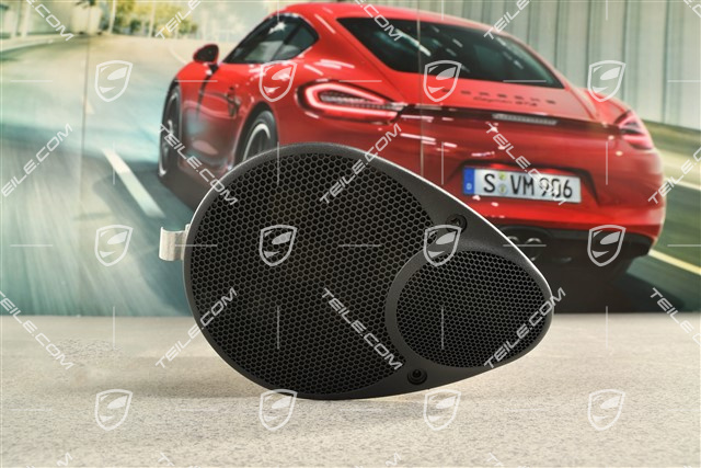 Coupe / Targa, Loudspeaker, rear, Satin Black, L=R