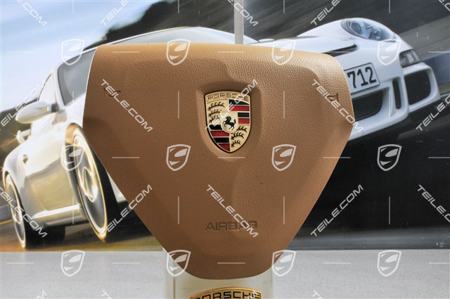 Airbag, 3-Speichen, Kunststoff, sandbeige Airbag, 3-Speichen, Kunststoff, sandbeige