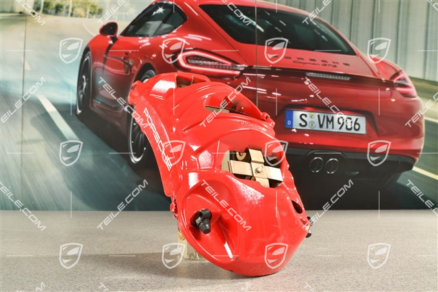 GT3, Front axle brake calliper, Red, R