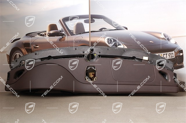 Dashboard, upper part, leather, cocoa, Sport Chrono Package