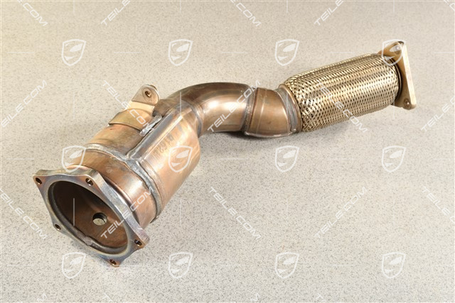 Exhaust pipe with catalytic converter, BiTurbo V8 4.8L 368KW, cyl. 1-4