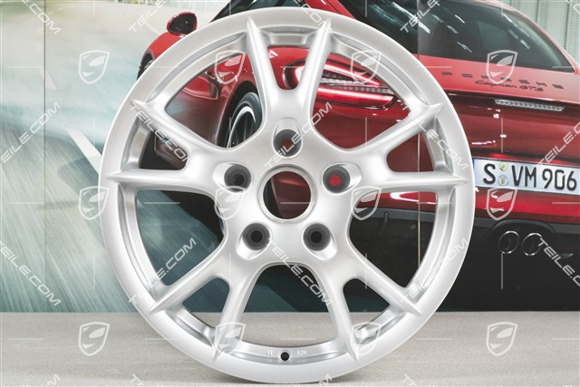 17-inch wheel set Boxster II, 6,5J x 17 ET55 + 8J x 17 ET40