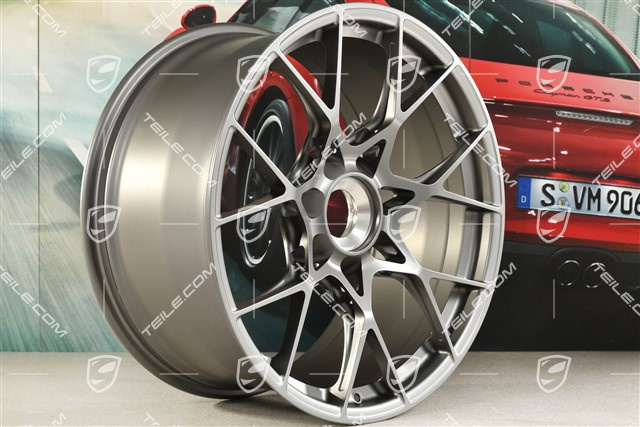 20" GT3RS Felge, 10J x 20 ET45, darksilver