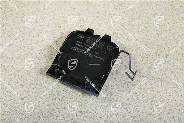 Turbo / Turbo GT, Front bumper towing lug / hook cover, R