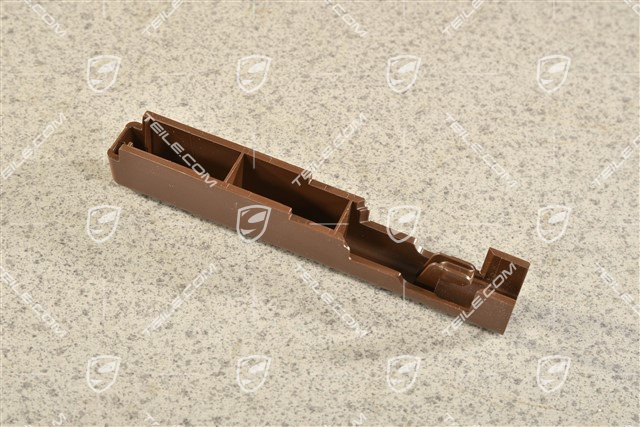Abdeckschiene für Vordersitz, Hinten, Trüffelbraun, L=R