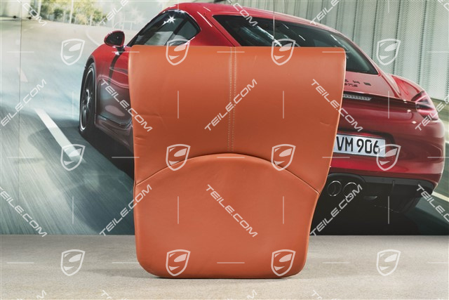 Back seat lower / cushion, Cabrio, leather, Terracotta (Not for Japan), R