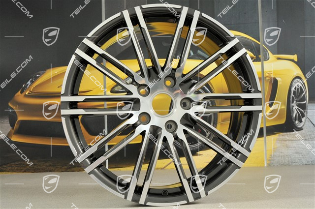 20" Felge 911 Turbo III, 8,5J x 20 ET51, Titan 20" Felge 911 Turbo III, 8,5J x 20 ET51, Titan